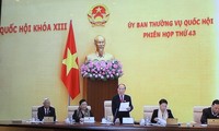 Pembukaan peridangan ke-43, Komite Tetap MN Vietnam angkatan ke-13