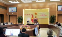 Menyempurnakan rancangan Laporan pekerjaan MN dan Komite Tetap MN Vietnam