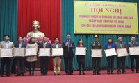 Menggunakan pekerjaan hubungan luar negeri menjadi tugas titik berat yang turut mendorong perkembangan provinsi Ha Giang