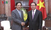Presiden Vietnam, Tran Dai Quang menerima Dubes Tiongkok di Vietnam