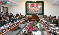 Memperkuat kerjasama pertahanan yang berjangka panjang dan berkesinambungan Vietnam-Kamboja