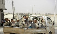 Pasukan koalisi Arab dan orang Kurdi memasuki kota Manbij, Suriah Utara