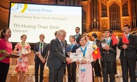 Tim Vietnam meraih dua medali emas pada Olympiade Fisika Internasional tahun 2016