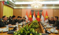 Menhan Indonesia melakukan kunjungan persahabatan resmi di Vietnam