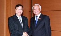 Parlemen dua negara Vietnam-Laos  memperluas kerjasama bilateral