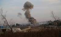 Tentara Suriah untuk pertama kalinya melakukan serangan udara terhadap kawasan pemukiman orang Kurdi