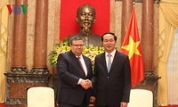 Presiden Vietnam, Tran Dai Quang menerima Jaksa Agung Bulgaria, Sotir Tsatsarov