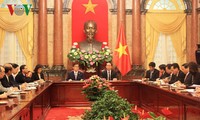 Presiden Vietnam, Tran Dai Quang menerima Gubernur provinsi Aichi, Jepang