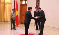 Duta Besar Vietnam di Indonesia, merangkap Timor Leste menyampaikan Surat mandat di Timor Leste