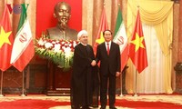 Presiden Republik Islam Iran mengakhiri secara baik kunjungan kenegaraan di Vietnam
