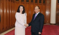 PM Nguyen Xuan Phuc menerima Menteri Perdagangan Swedia, Ann Linde