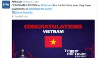 Sepak bola Vietnam untuk pertama kalinya merebut tiket masuk babak final U20 World Cup 2017