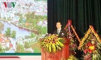 Presiden Tran Dai Quang menghadiri upacara peringatan ultah ke 185 berdiri-nya provinsi Lang Son
