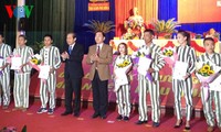 Acara mengumumkan keputusan Presiden Vietnam tentang pemberian remisi tahun 2016
