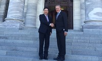 Deputi PM, Menlu Vietnam Pham Binh Minh melakukan kunjungan resmi di Selandia Baru