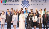 Pembukaan KTT ke-11 para Ketua Wanita Parlemen Dunia