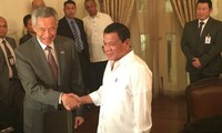 Pimpinan Singapura dan Filipina berbahas tentang Laut Timur dan anti- terorisme