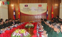 Menandatangani kerjasama pertahanan antara Kemhan dua negara Vietnam-Laos