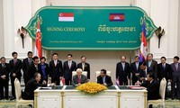 Singapura dan Kamboja memperkuat hubungan kerjasama bilateral