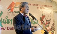 Kedutaan Besar Vietnam di India memperingati ultah ke-45 penggalangan hubungan diplomatik Vietnam-India
