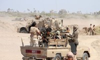 Koalisi pasukan pimpinan Arab Saudi untuk pertama kalinya mengintervensi perebutan kekuasaan di Yaman