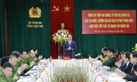 Presiden Vietnam, Tran Dai Quang melakukan temu kerja dengan Badan-badan pelaksana hukum