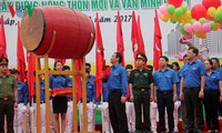 Acara mulai menggerakkan Bulan Pemuda tahun 2017 di provinsi Dong Thap