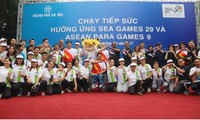 Vietnam mengadakan Program lari estafet untuk menyambut Sea Games 29 dan Para Games 9