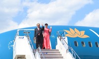  PM Vietnam, Nguyen Xuan Phuc tiba di kota Tokyo, Jepang