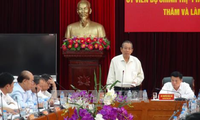  Deputi PM Vietnam, Truong Hoa Binh melakukan kunjungan kerja di Provinsi Lai Chau