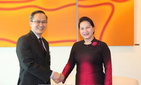 Ketua MN Vietnam, Nguyen Thi Kim Ngan memulai kunjungan resmi di Singapura