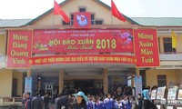 Pembukaan “Pesta Koran Musim Semi 2018” di banyak provinsi dan kota di Vietnam