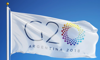Acara pembukaan konferensi Menteri Keuangan G-20 di Argentina