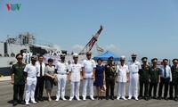 Tiga kapal Angkatan Laut India mengunjungi Kota Da Nang