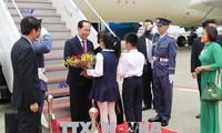 Presiden Vietnam, Tran Dai Quang dan Istri memulai kunjungan kenegaraan di Jepang