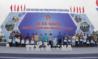 Pengurus Besar Liga Pemuda Komunis Ho Chi Minh mengadakan acara pemberangkatan pasukan Pemuda Relawan Musim Panas tahun 2018