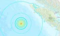 Gempa bumi kuat mengguncangkan Kanada paling barat