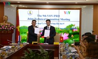 Memperkuat pertukaran dan kerjasama yang efektif antara PRD Thailand dan VOV