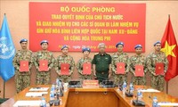 Ada lagi 7 perwira Vietnam yang menerima tugas menjaga perdamaian PBB