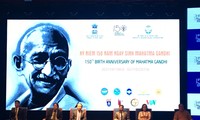 Acara peringatan ultah ke-150 Hari Lahirnya Pahlawan Bangsa India, Mahatma Gandhi (1869 – 1948)