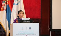 Opini umum menilai tinggi pidato Ibu Tong Thi Phong pada IPU 141