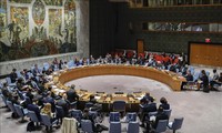 DK PBB mengadakan sidang tentang masalah nuklir RDRK