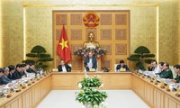 Badan Harian Pemerintah Vietnam mengadakan sidang tentang pencegahan dan penanggulangan wabah COVID-19