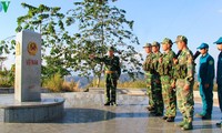 Tonggak perbatasan Vietnam-Laos-Kamboja: Lambang kepercayaan dari solidaritas dalam membangun garis perbatasan yang damai dan bersahabat