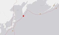 AS memperingatkan tsunami dari gempa bumi di lepas pantai kepulauan Kuril