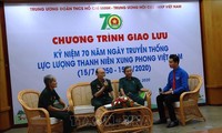 Sarasehan peringatan ultah ke-70 Hari Tradisi Pasukan Pemuda Penggempur Vietnam