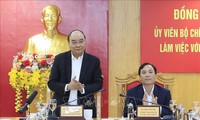 Presiden Nguyen Xuan Phuc Melakukan Kunjungan Kerja di Provisni Ha Tinh
