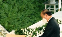 Presiden Nguyen Xuan Phuc Hadiri Upacara Pemakaman Mendiang PM Abe Shinzo