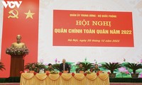 Sekjen Nguyen Phu Trong Hadiri Konferensi Militer Seluruh Tentara Tahun 2022