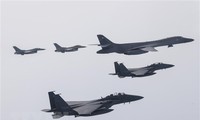 RDRK Memprotes Latihan Angkatan Udara antara AS dan Republik Korea